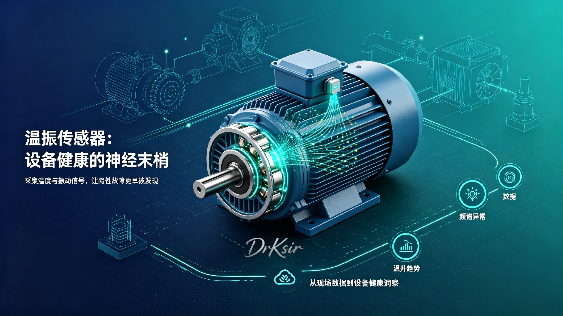 德克西尔温振一体传感器