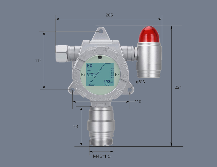 MDR-3003-O2电化学式氧气传感器