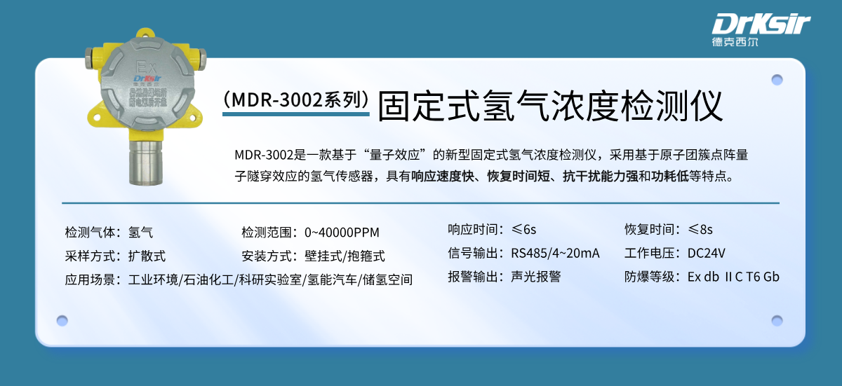 德克西尔氢气传感器