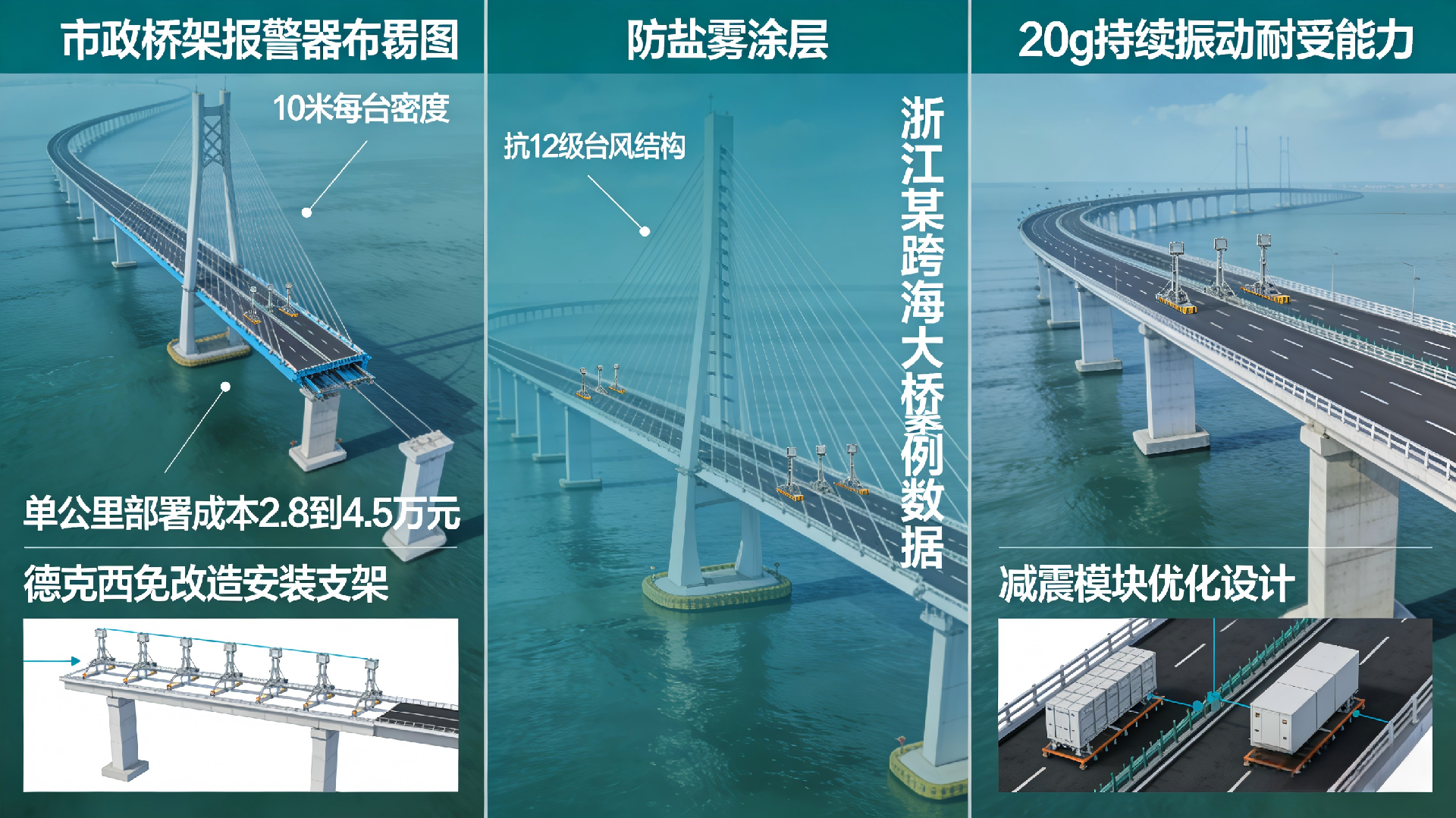桥梁报警器不同应用场景方案